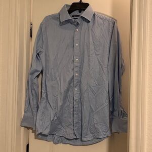 Mens blue indochino button down
